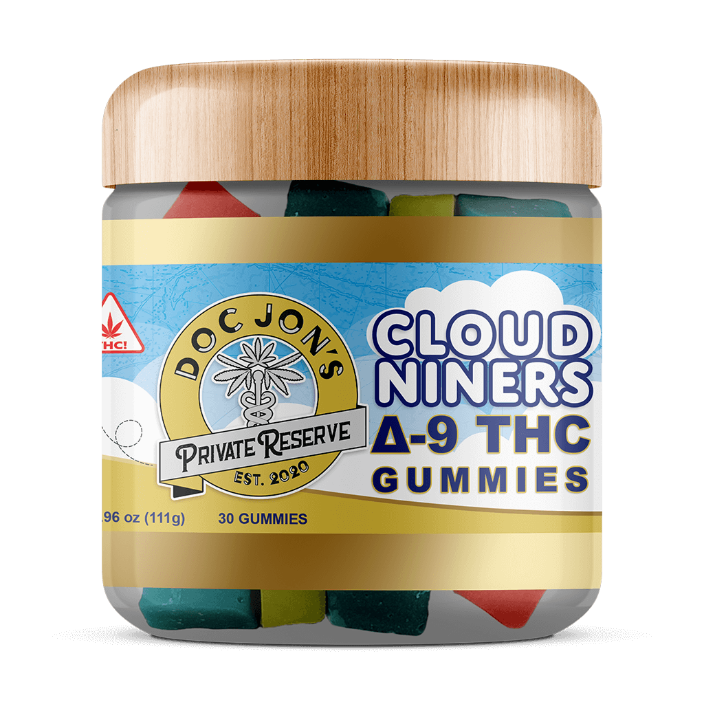 Doc Jon’s 2:1 Cloud Niners Delta-9 THC Hemp Gummies